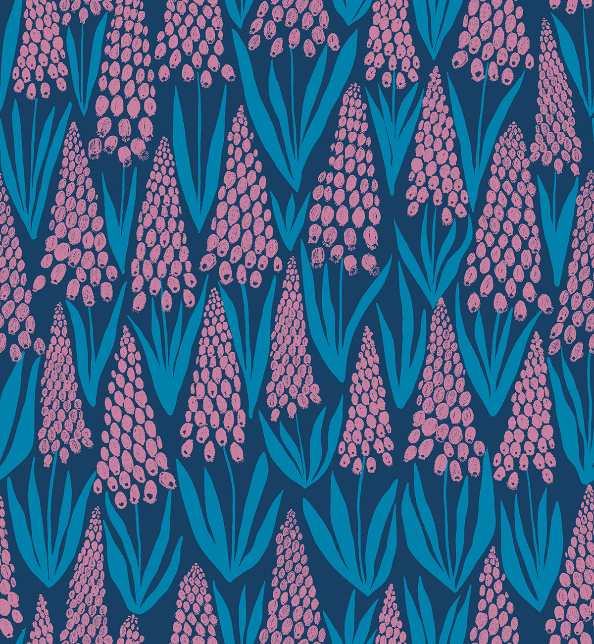 Endpaper by Jen Hewett - Muscari Bluebell RS6041 16