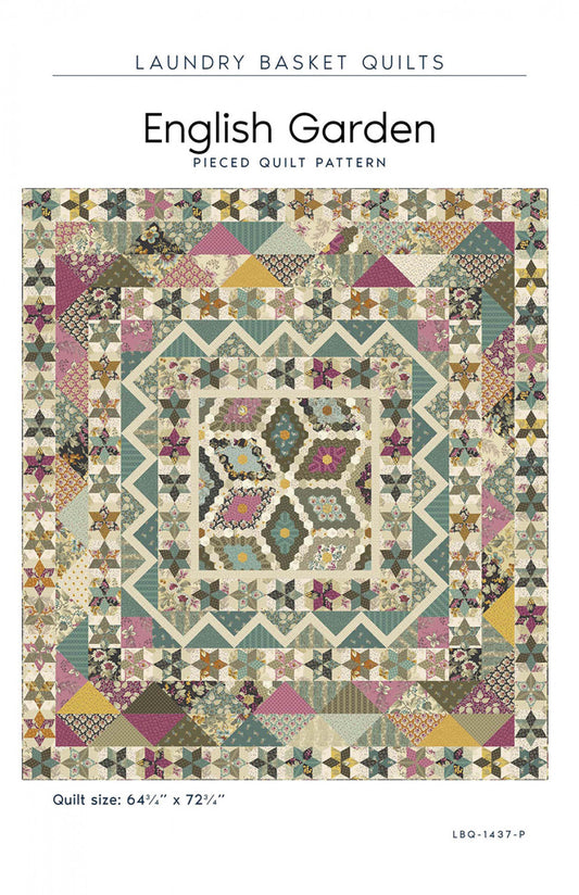 English Garden Quilt Pattern by Laundry Basket Quilts