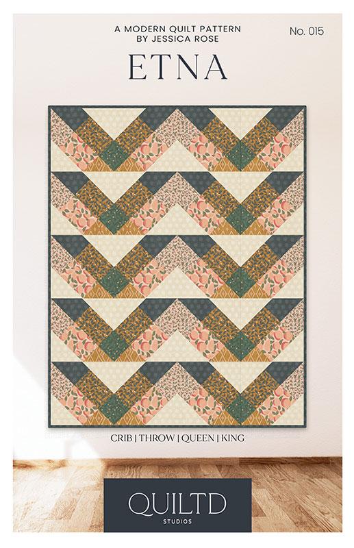 Etna Quilt Pattern by Quiltd Studios