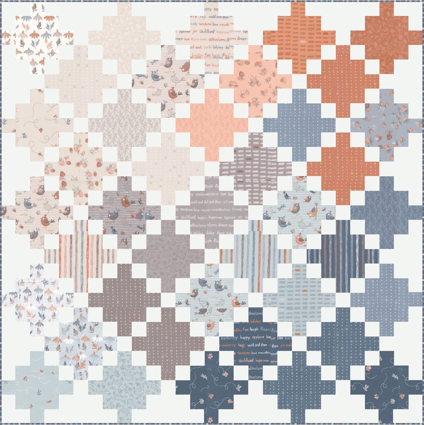 Chirp by Elana Amo - Celtic Crossing 2.0 Quilt Kit (Estimated Arrival Nov. 2024)