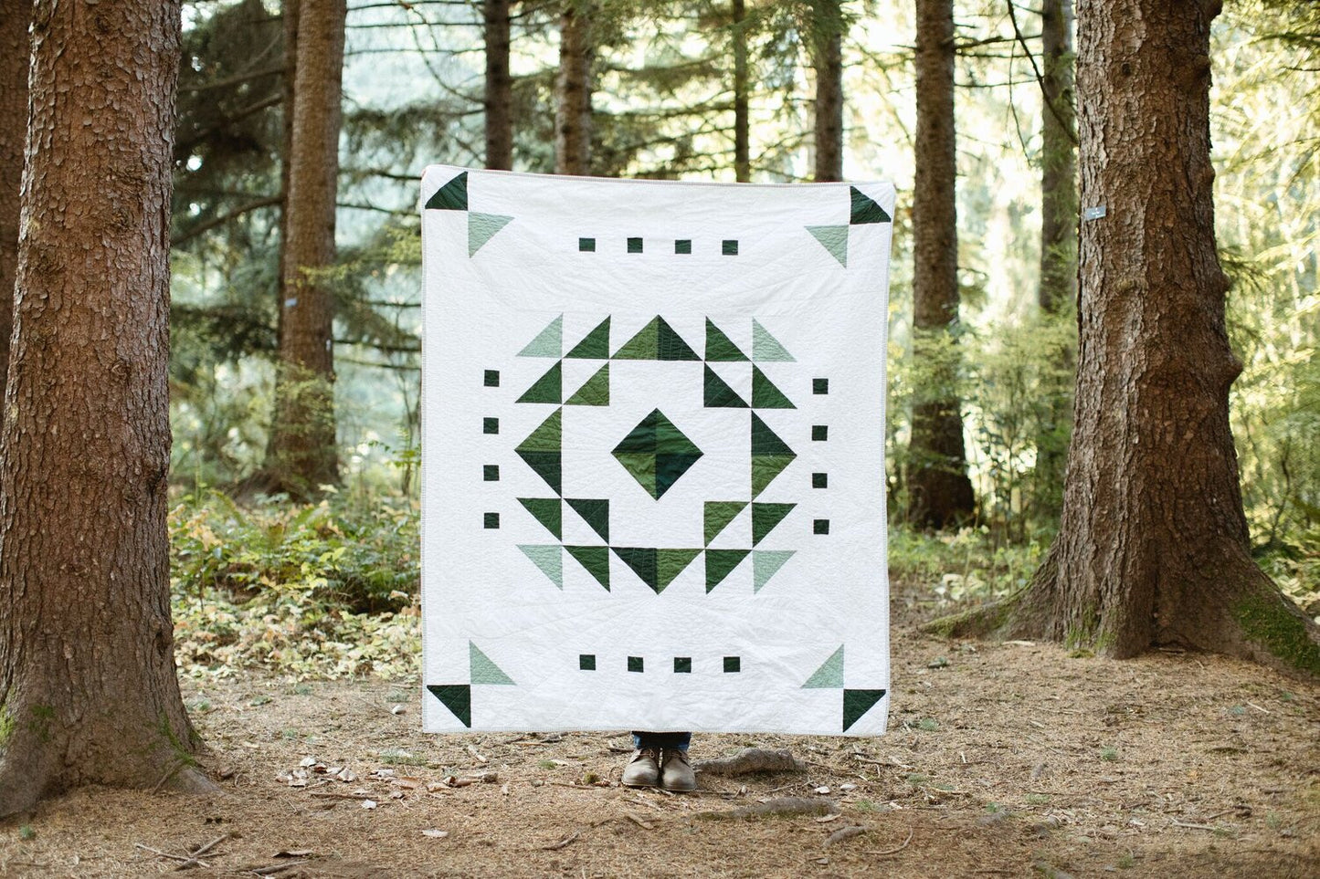 Evergreen Quilt Pattern by Alderwood Studio