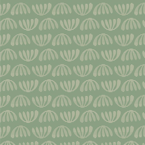 Evolve by Suzy Quilts - Boho Leaves Matcha EVO60406
