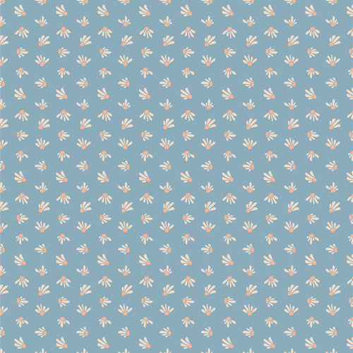 Evolve by Suzy Quilts - Coneflower Cerulean EVO60414