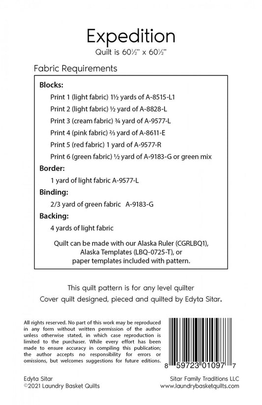 Expedition # LBQ-1097-P - Special Order