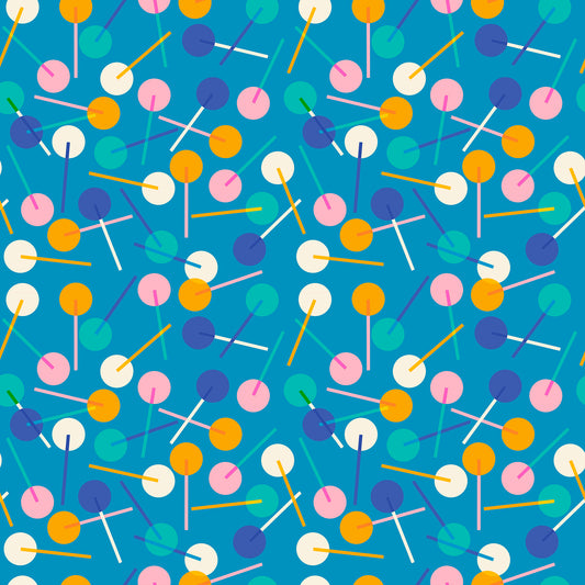 Eye Candy by Ruby Star Collaborative - Lollies Cerulean RS5157 16