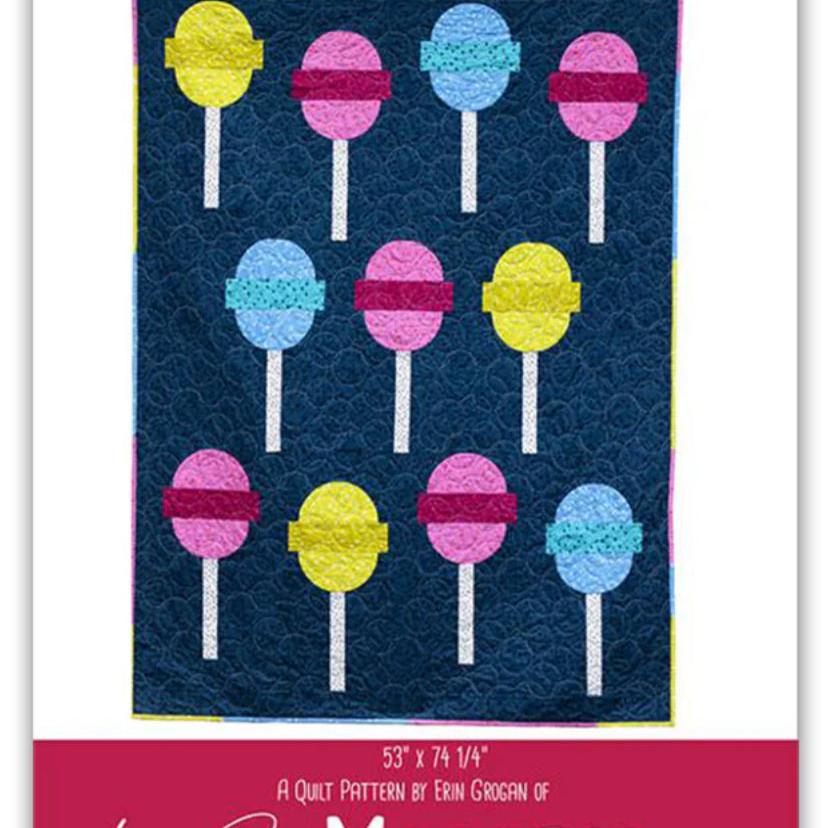 Eye Candy by Ruby Star Collaborative - Sweet Pop Quilt Kit Green Background