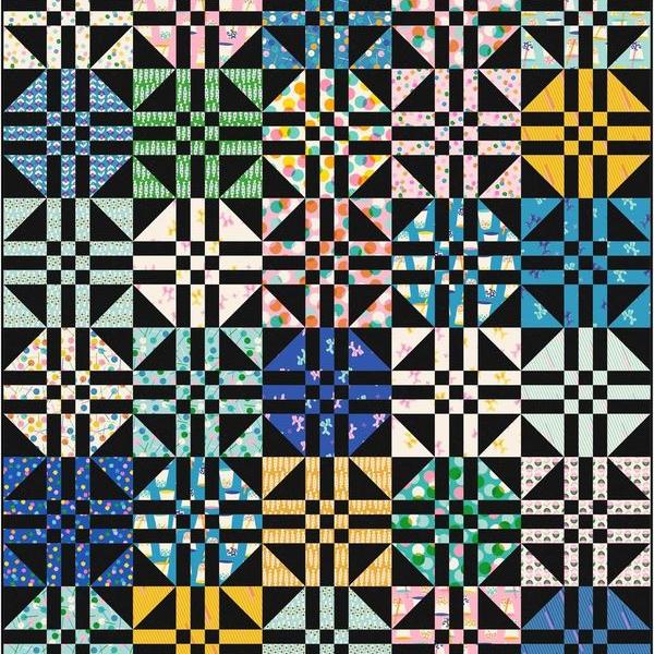 Eye Candy by Ruby Star Collaborative - The Dobbin Quilt Kit