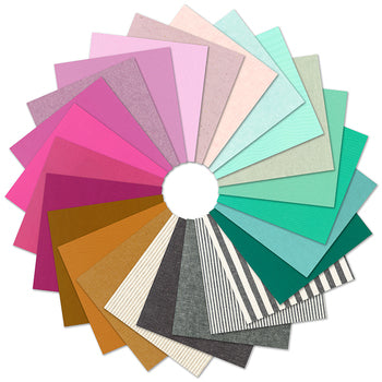 Palette Picks curated by Lo & Behold Stitchery - Heirloom Palette Fat Quarter Bundle