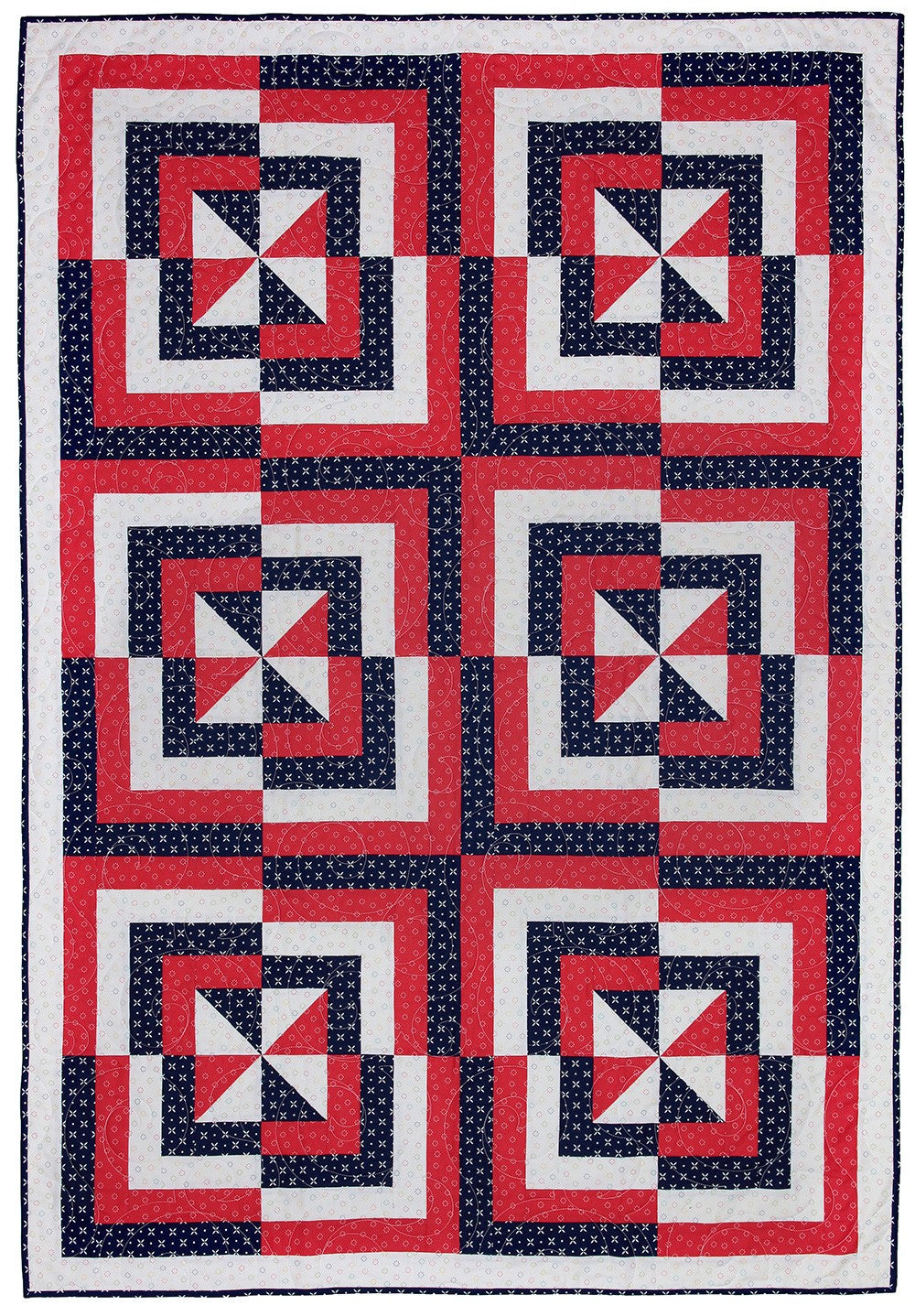 Make it Patriotic With 3-Yard Quilts # FC032342- Special Order