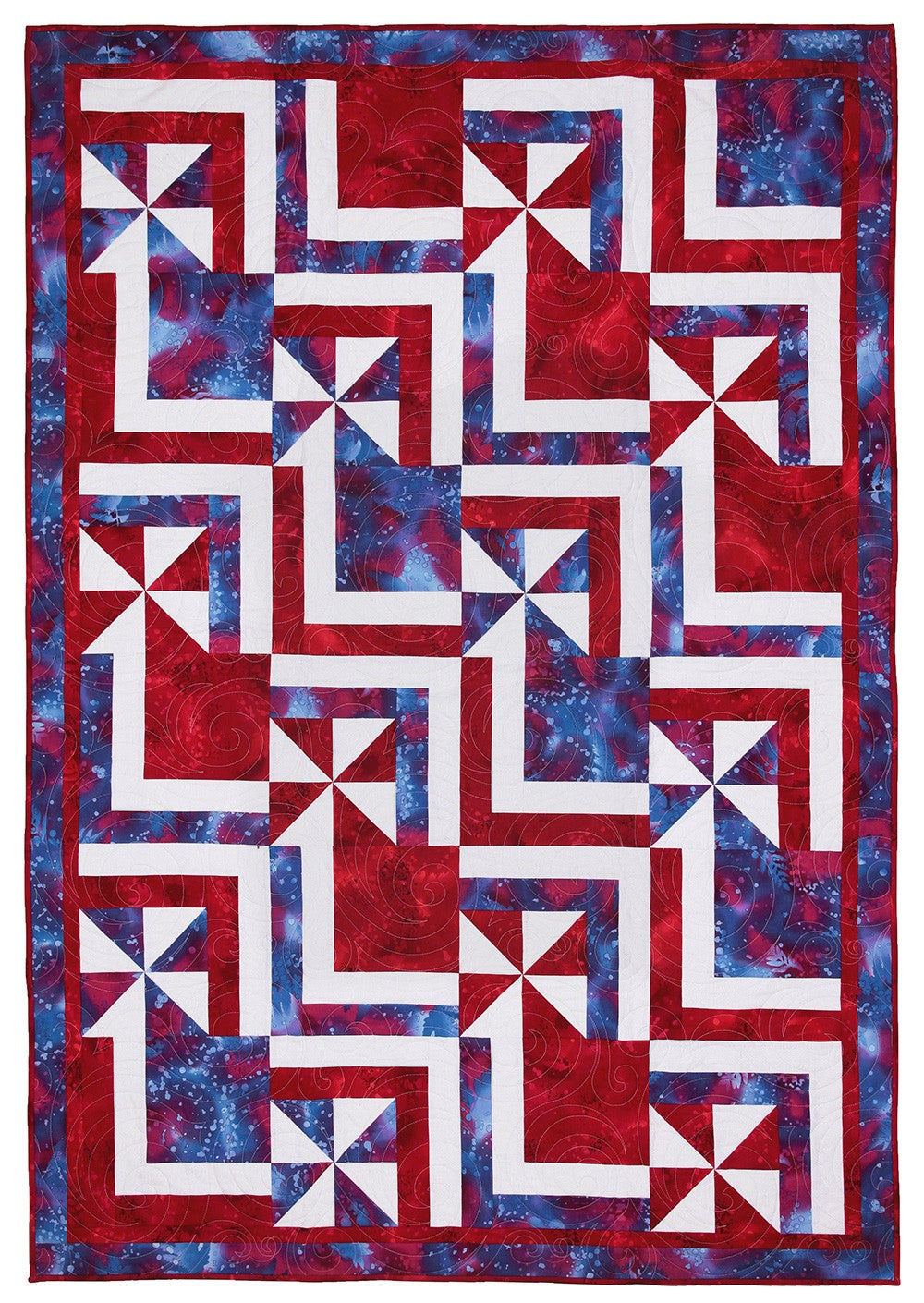 Make it Patriotic With 3-Yard Quilts # FC032342- Special Order