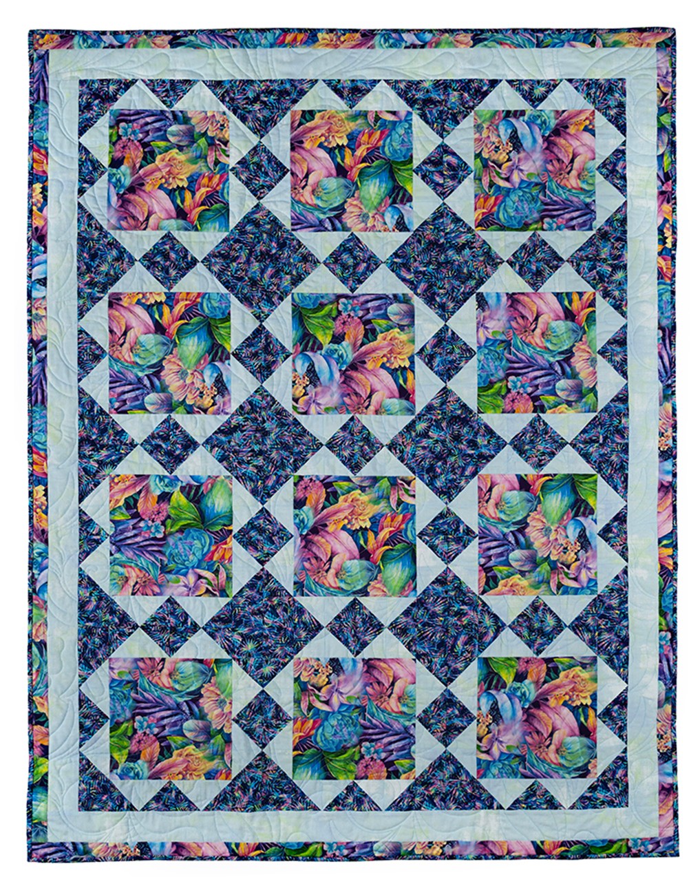 One Block 3-Yard Quilts # FC032343- Special Order