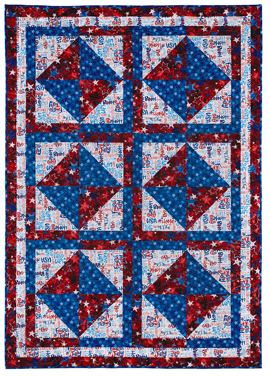 One Block 3-Yard Quilts # FC032343- Special Order