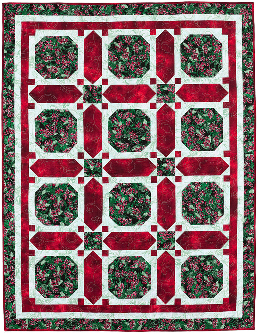 Quick Christmas 3-Yard Quilts # FC032442 - Special Order