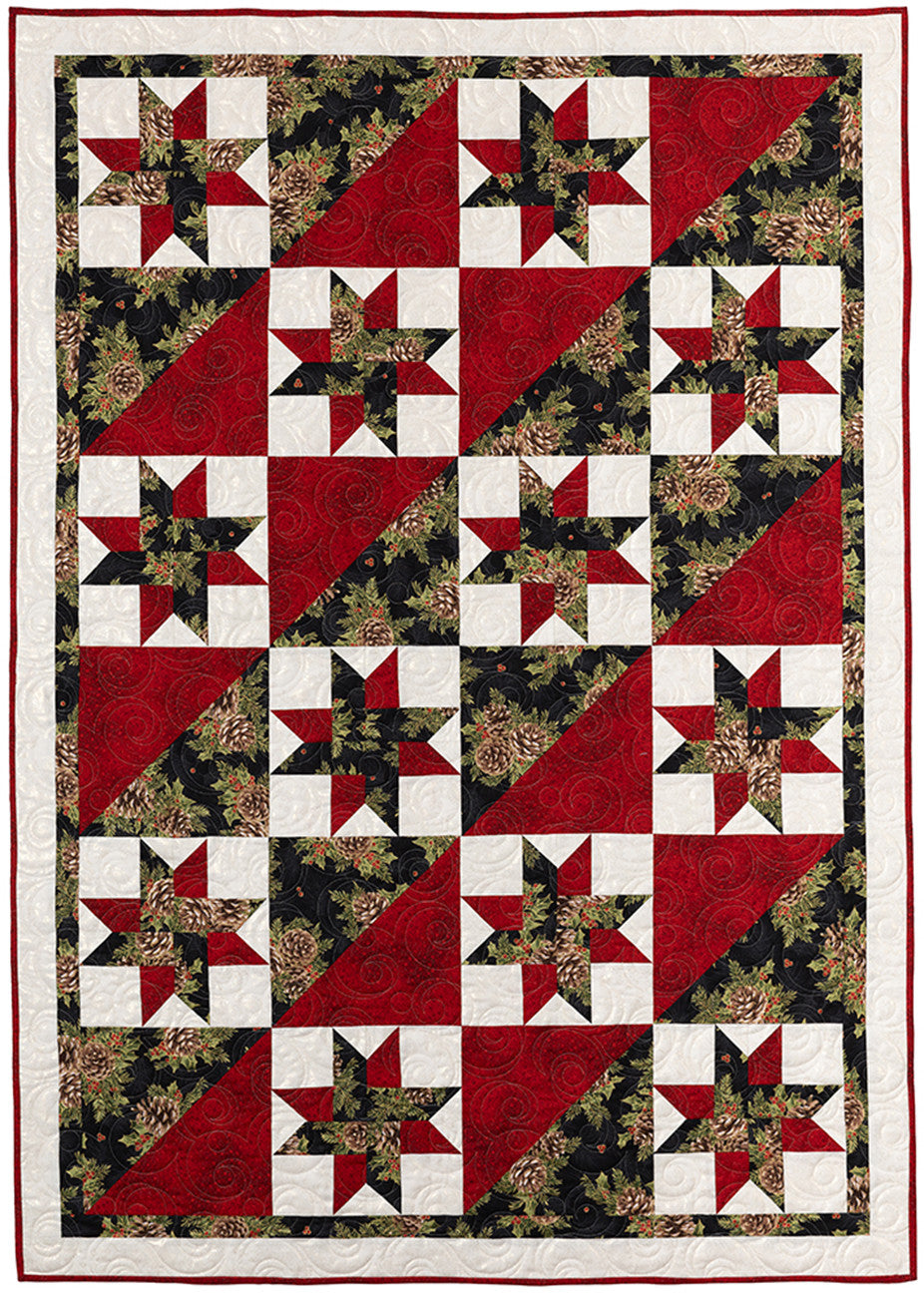 Quick Christmas 3-Yard Quilts # FC032442 - Special Order