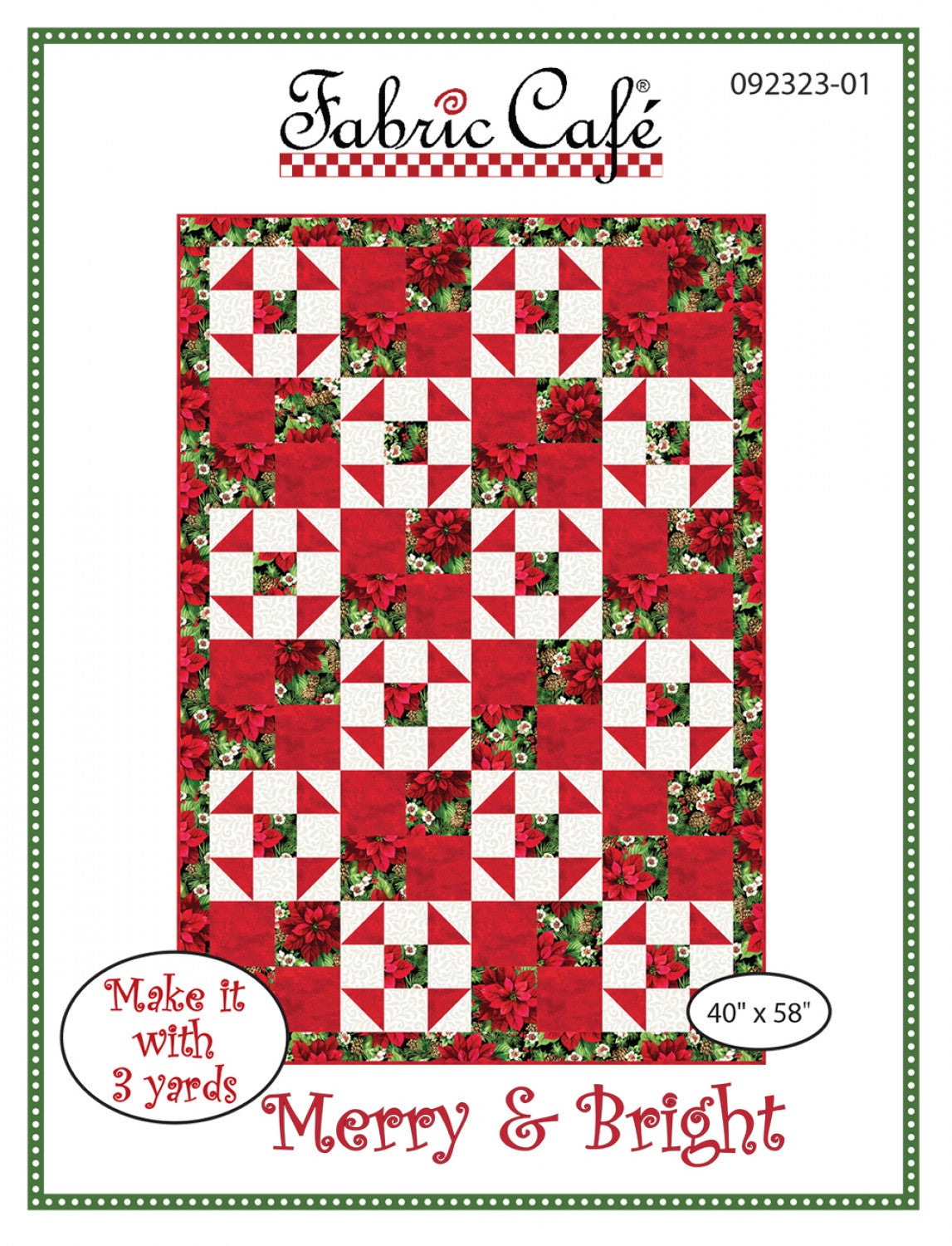 Merry & Bright Individual Pattern by Fabric Cafe