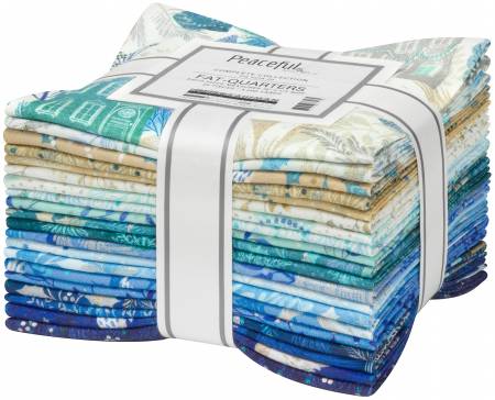 Peaceful by Sanja Rescek - Fat Quarter Bundle -  Special Order (Expected July 2025)