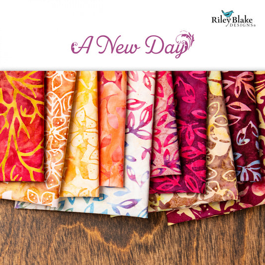 A New Day Batik by Karen Gibbs Collection - Fat Quarter Bundle (Expected August 2025)