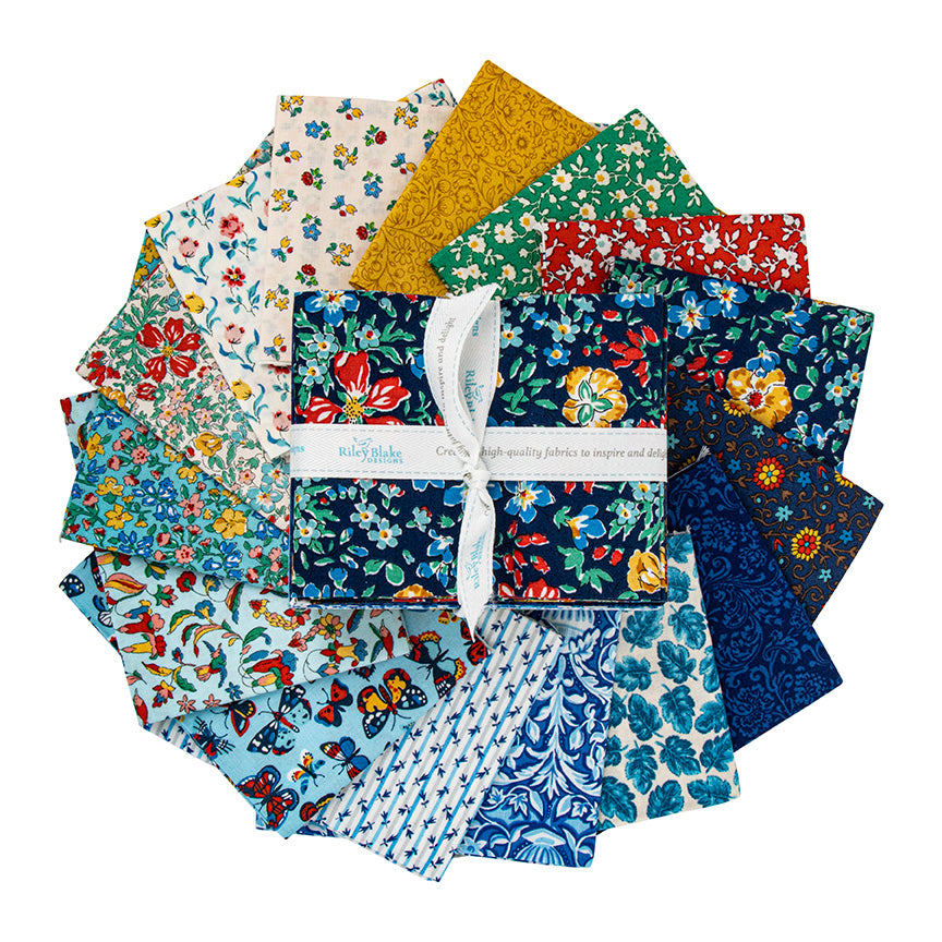 The Collector's Home Curiosity Brights Fat Quarter Bundle
