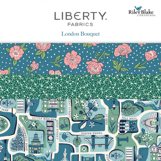 London Bouquet by Liberty Fabrics Collection - Fat Quarter Bundle (Expected April 2025)