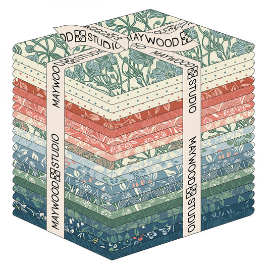 Cottage Flowers by Susie Hetherington Collection - Fat Quarter Bundle (Expected April 2025)