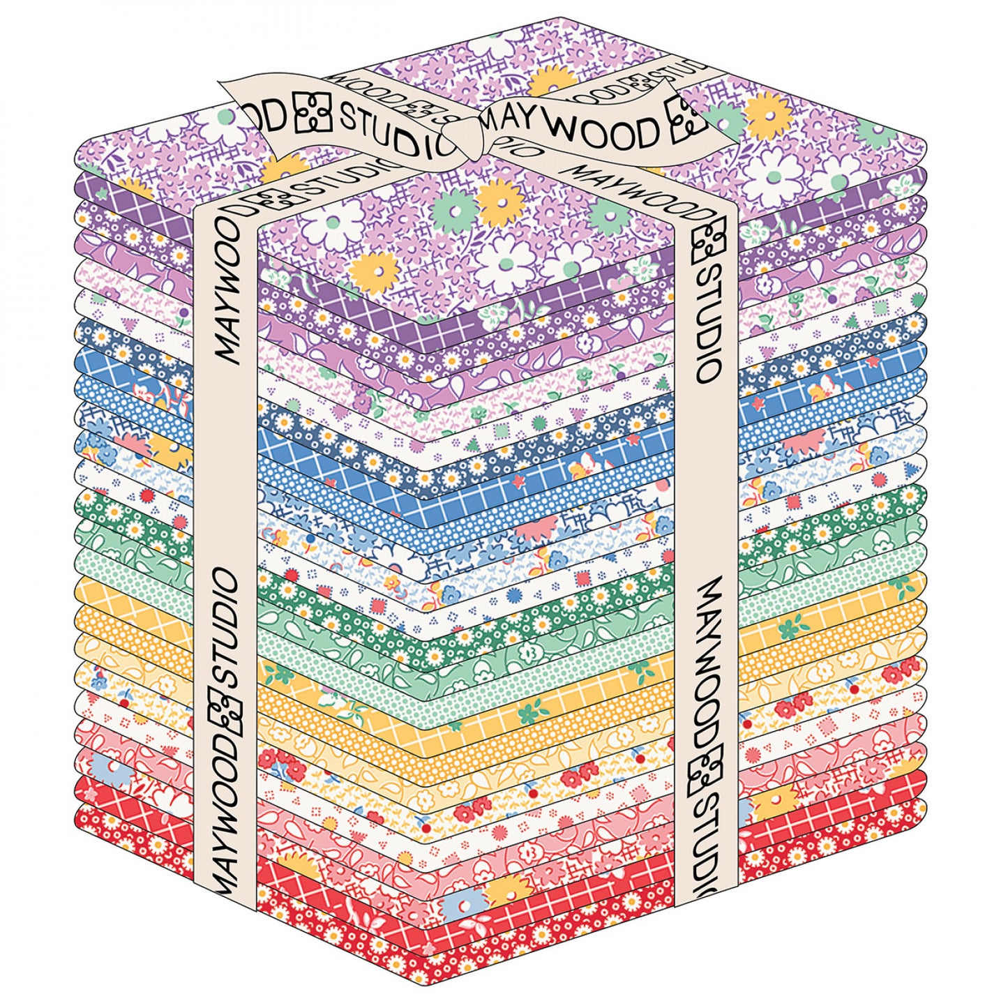 Dilly Dally by Kim's Cause American Cancer Society Collection - Fat Quarter Bundle (Expected January 2025)