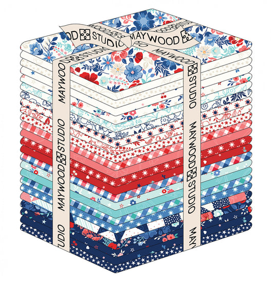 Star Spangled Beauty by Kimberbell Designs Collection - Fat Quarter Bundle (Expected May 2025)