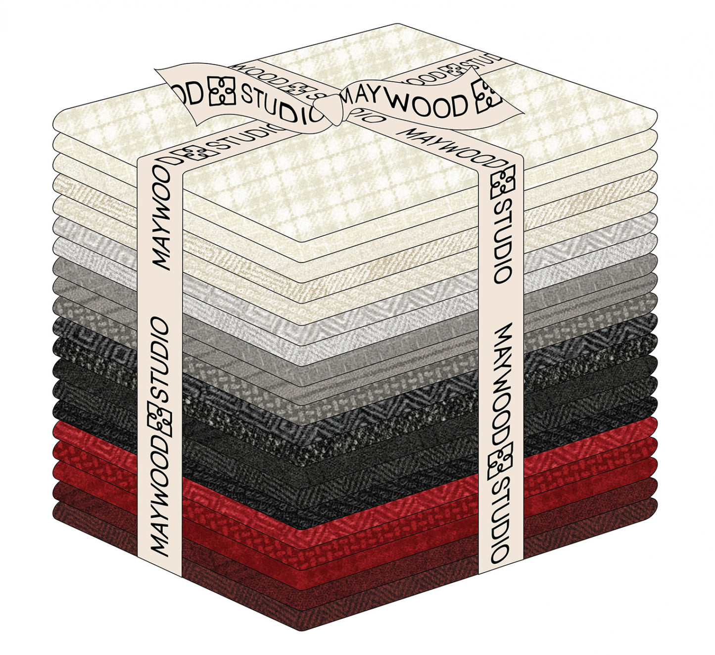 Woolies Flannel Winterberries by Woolies Flannel Collection - Fat Quarter Bundle (Expected January 2025)