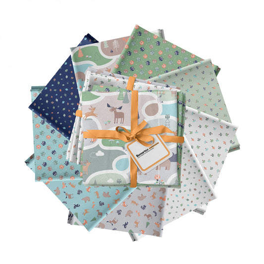 Cozy Forest by Kanvas Studio 9 pc Flannel Fat Quarter Bundle - Special Order (Expected Arrival July 2025)