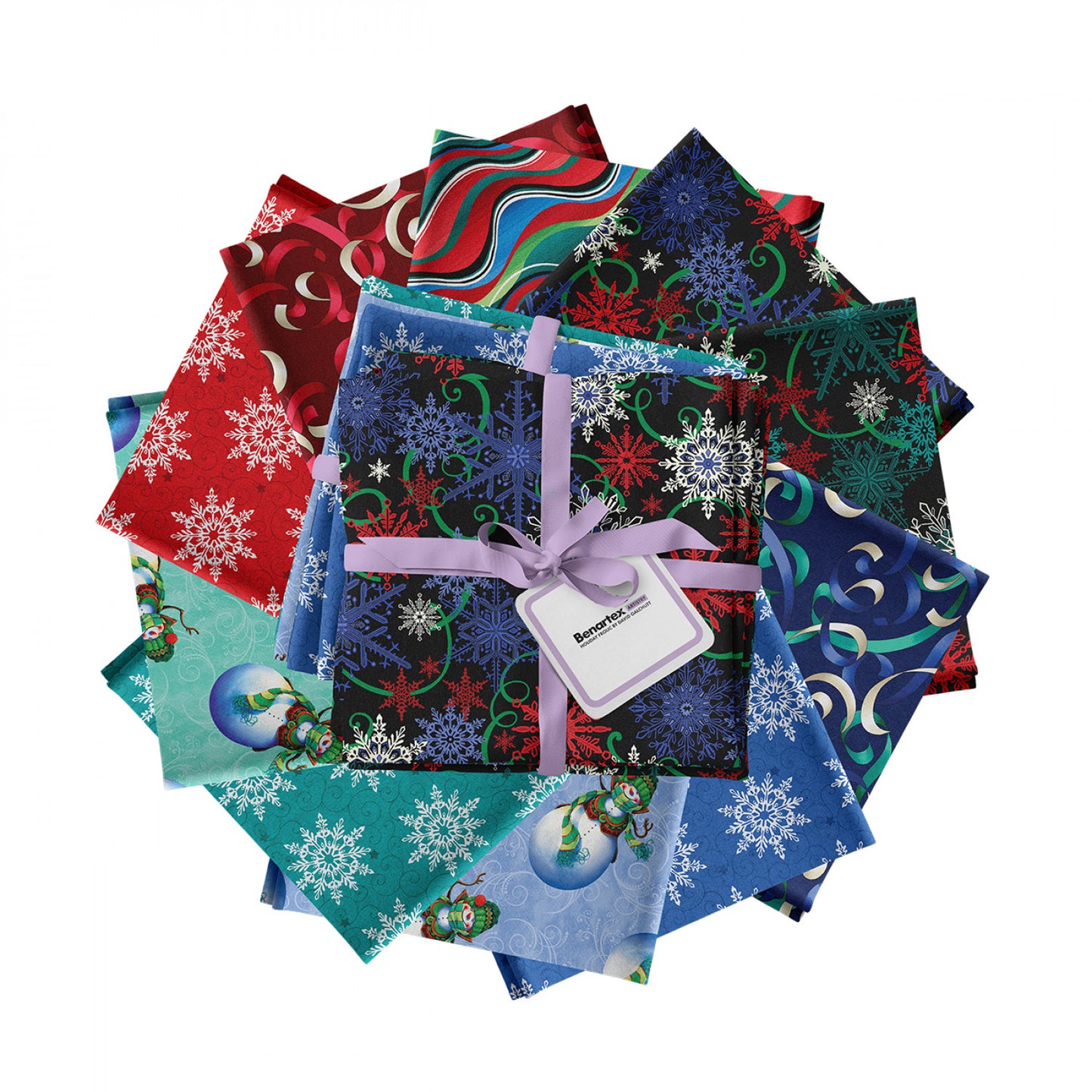 Holiday Frolic by David Galchutt 10 pc Fat Quarter Bundle - Special Order (Expected Arrival June 2025)