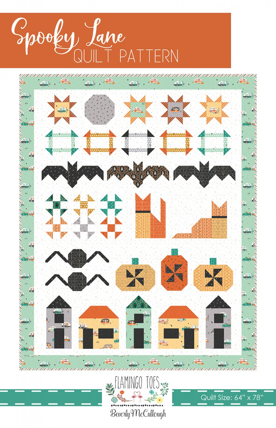 Spooky Lane Quilt # FT-8009A - Special Order