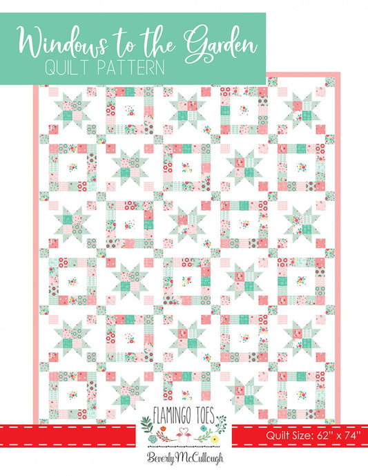 Windows To The Garden Quilt Pattern # FT-8030 - Special Order