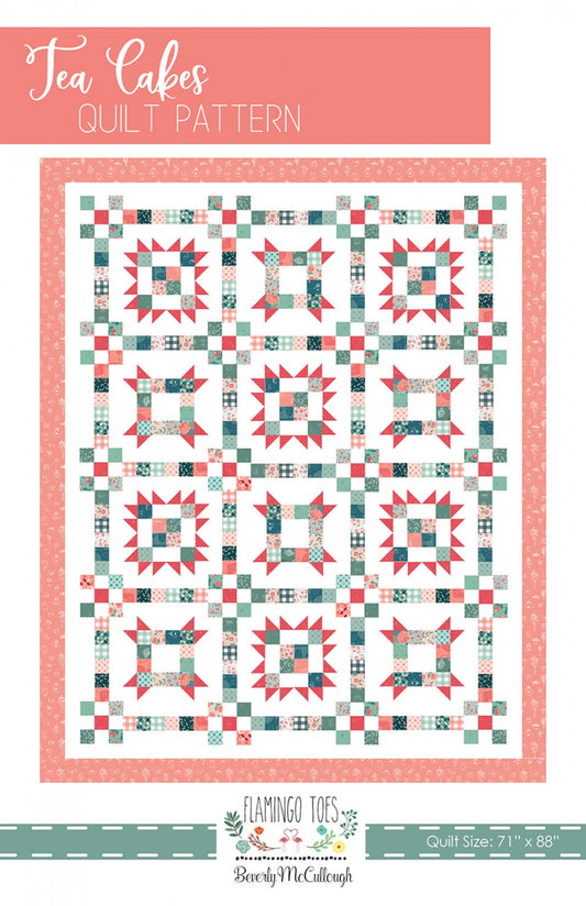 Tea Cakes Quilt Pattern # FT-8108 - Special Order