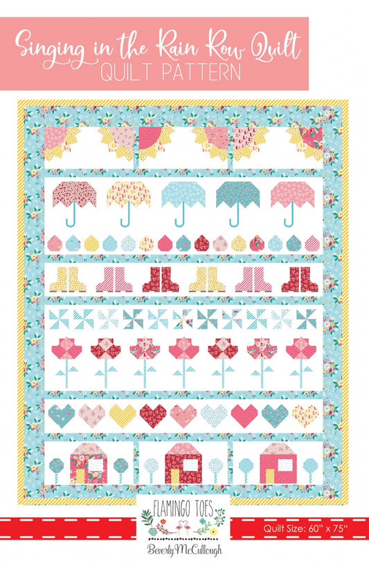 Singing in the Rain Row Quilt # FT-8207 - Special Order