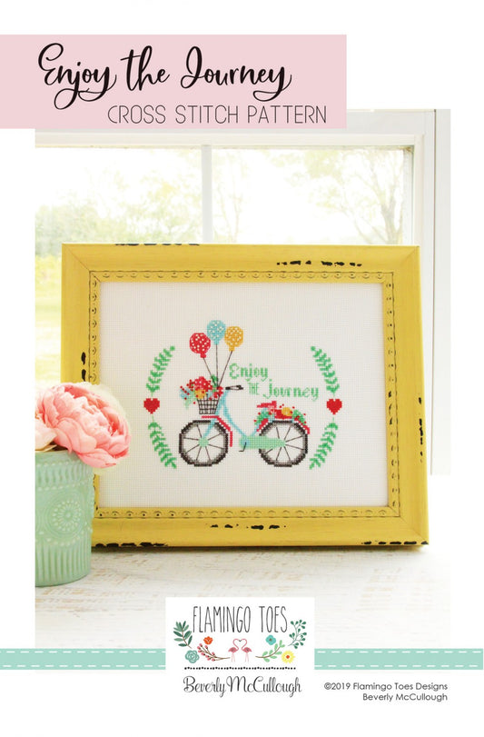 Enjoy The Journey Cross Stitch Pattern # FT-8214 - Special Order