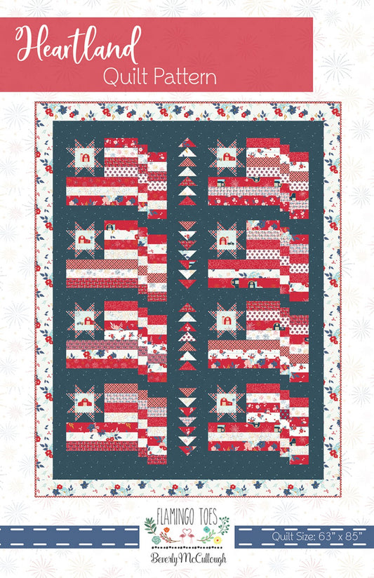 Heartland Quilt Pattern # FT-8221HL - Special Order (Exp 11/6/24)