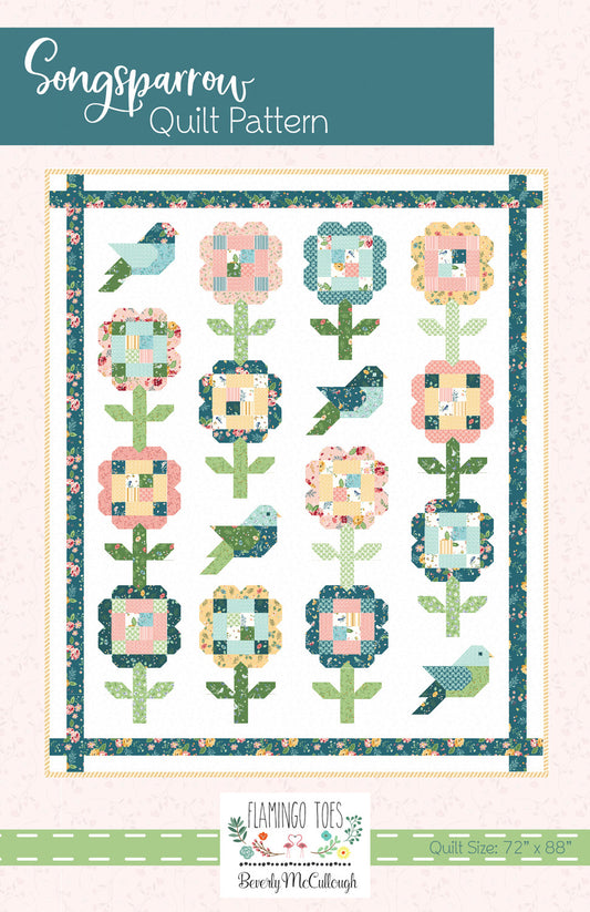 Songsparrow Quilt Pattern # FT-8276SS - Special Order