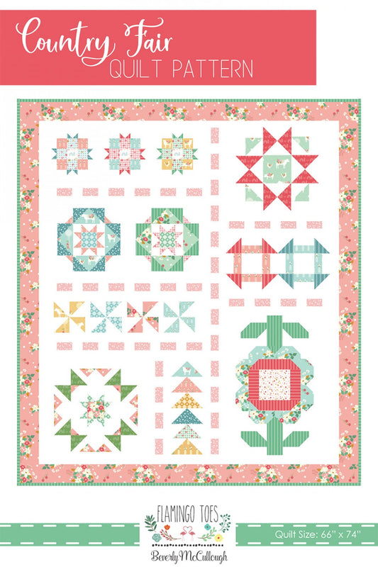 Country Fair Quilt Pattern # FT-8887 - Special Order