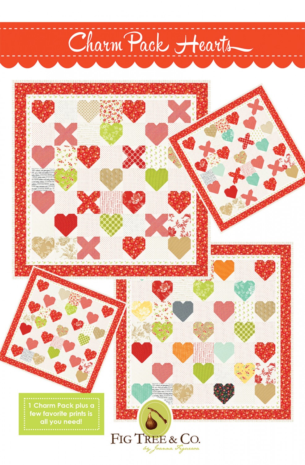 Charm Pack Hearts # FTQ1848 - Special Order