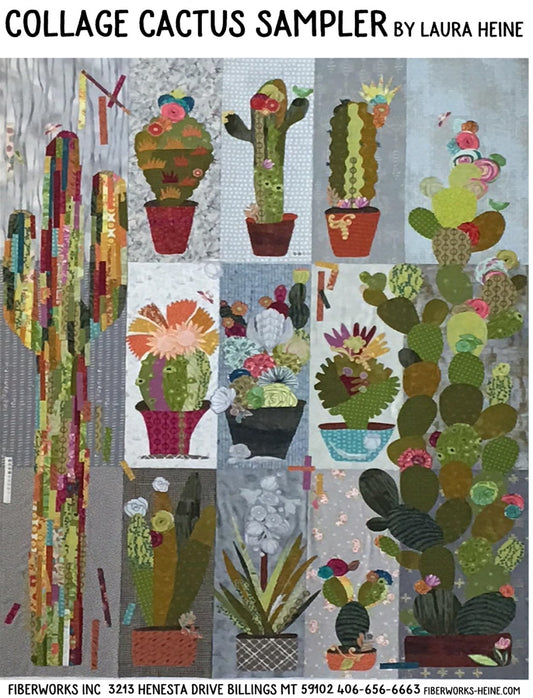 Collage Cactus Sampler # FWLHCACTUS - Special Order