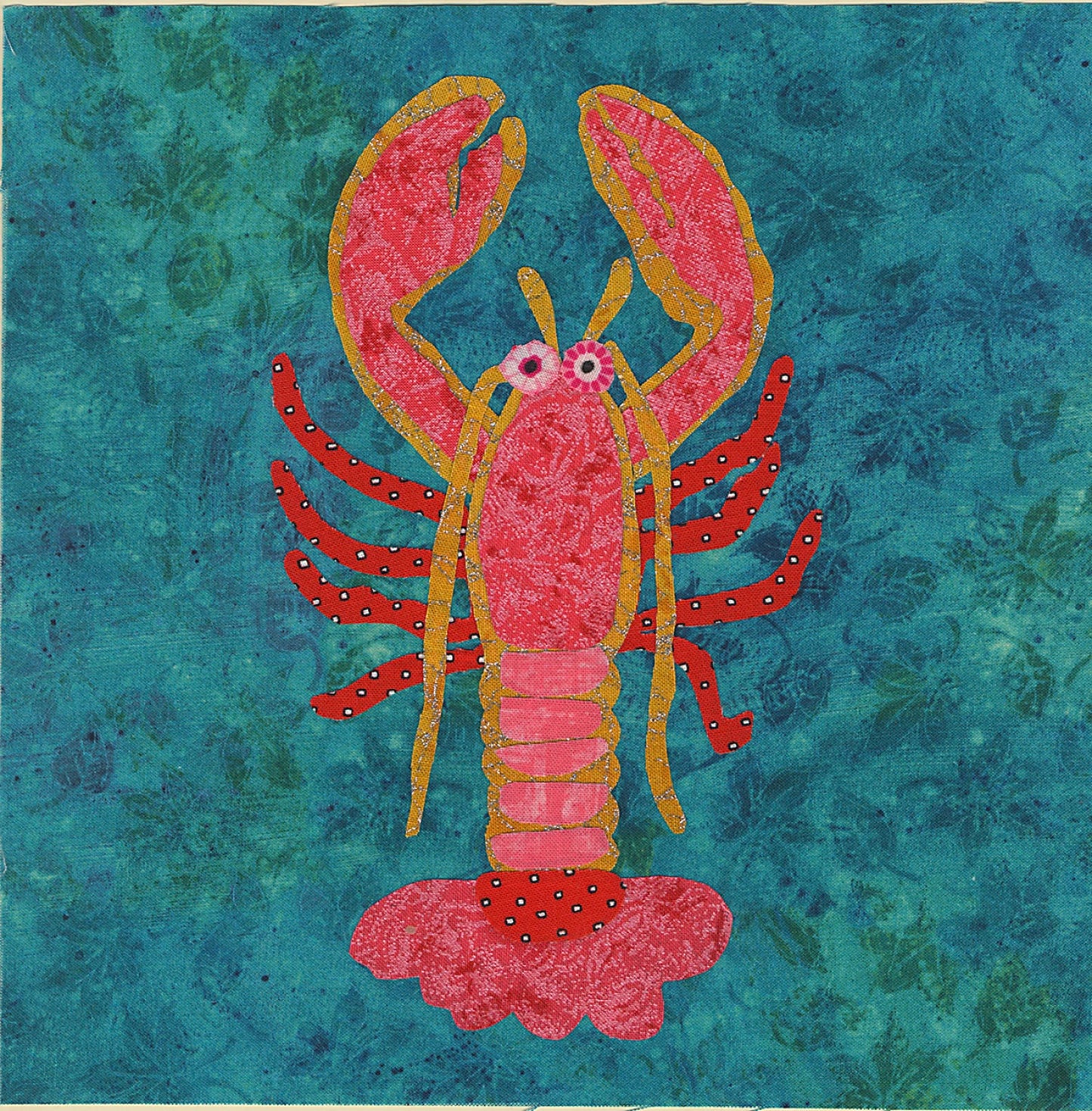 Whatevers! #59 Lobster Collage Pattern by Laura Heine