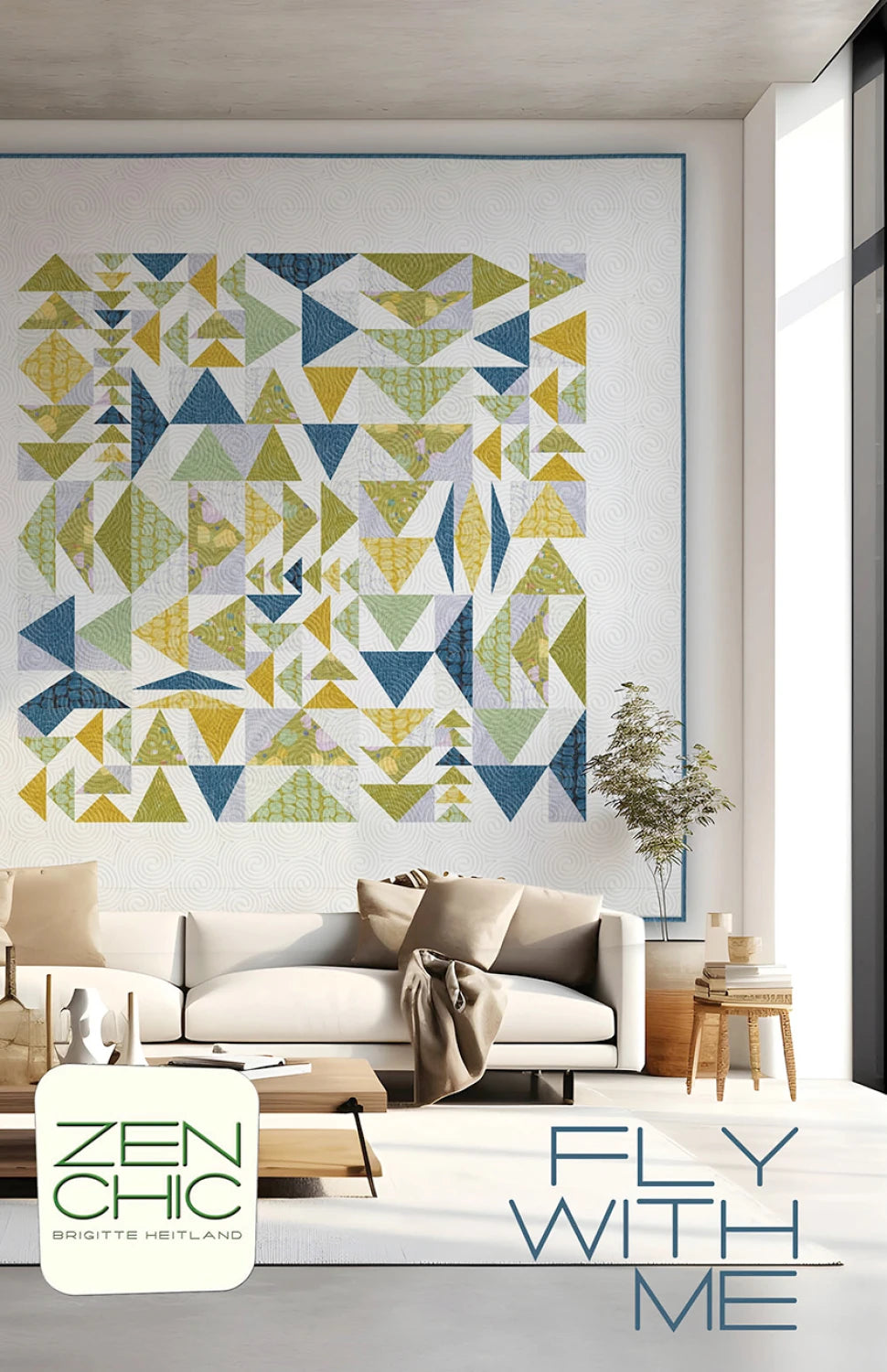 Dolce Roma by Zen Chic : Fly With Me Quilt Kit