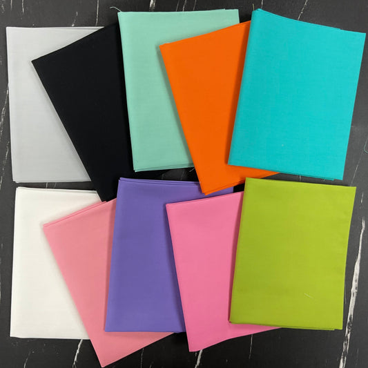 Fab Boo Lous by Me & My Sister Designs: AGF Pure Solids Coordinated Fabric Bundle