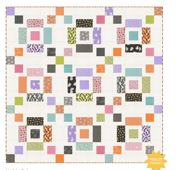 Fab Boo Lous by Me & My Sister Designs : Marble Cake Quilt Kit