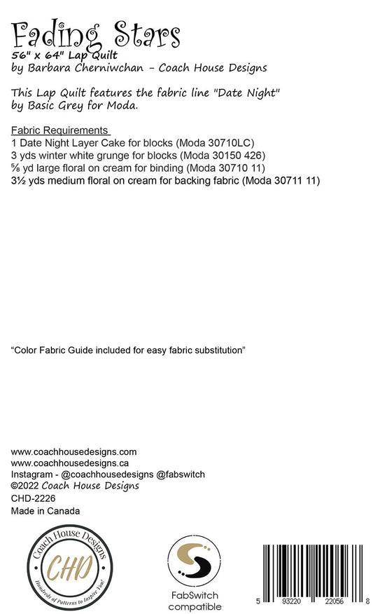 Fading Stars # CHD-2226 -Special Order