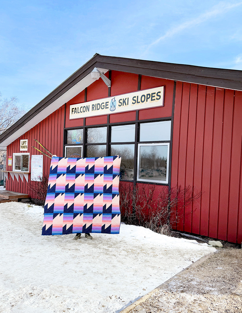 Falcon Ridge Quilt Pattern by The Blanket Statement