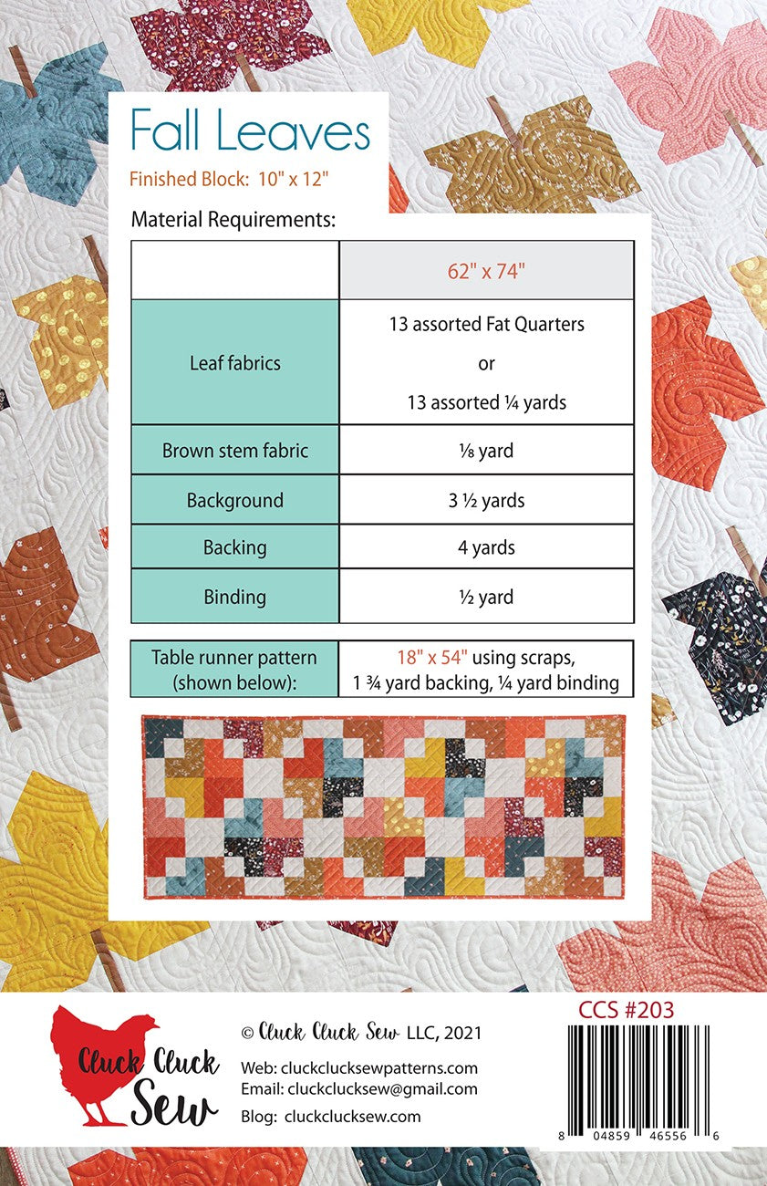 Fall Leaves # CCS203 - Special Order