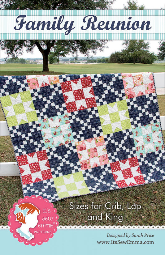 Family Reunion Quilt Pattern by It’s Sew Emma