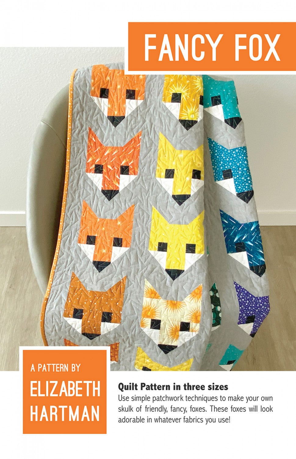 Fancy Fox Quilt Pattern by Elizabeth Hartman – Modern Quilt Co.