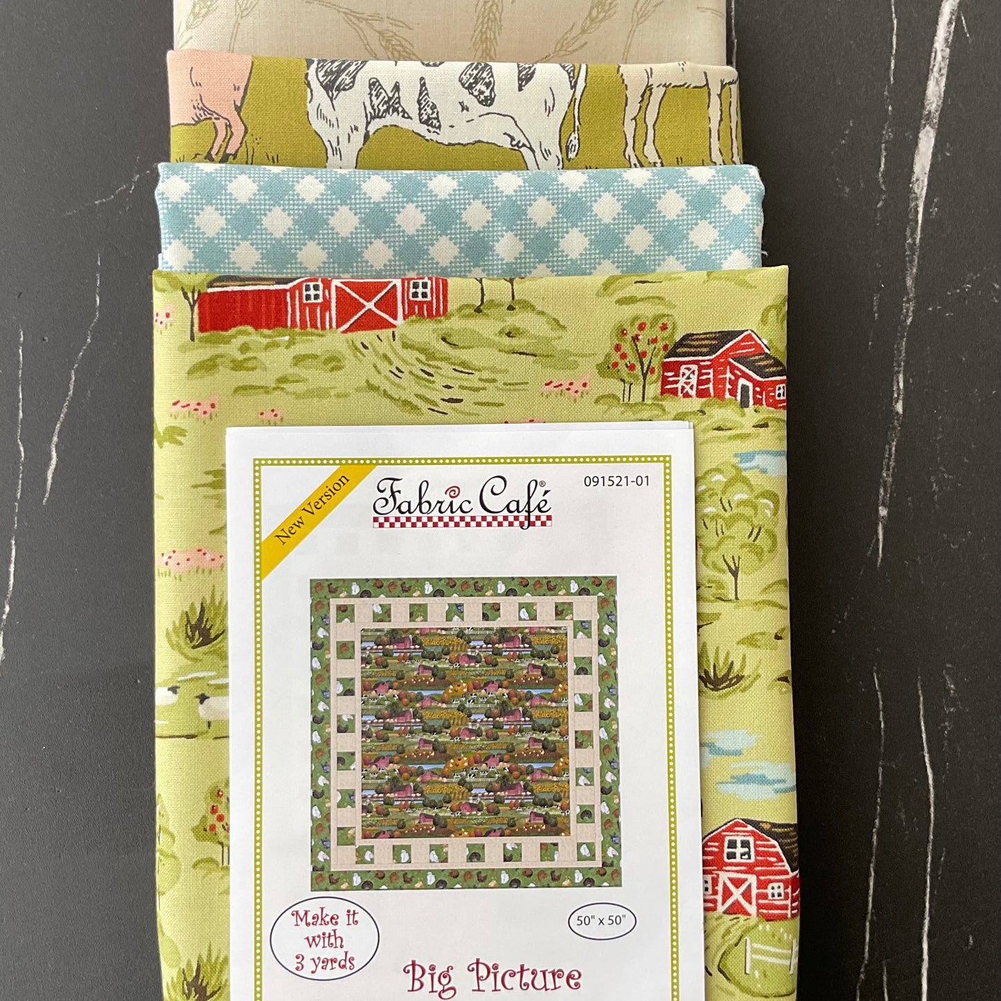 Farmstead by Stacy Iest Hsu - Big Picture Quilt Kit - 3 Yard Kit