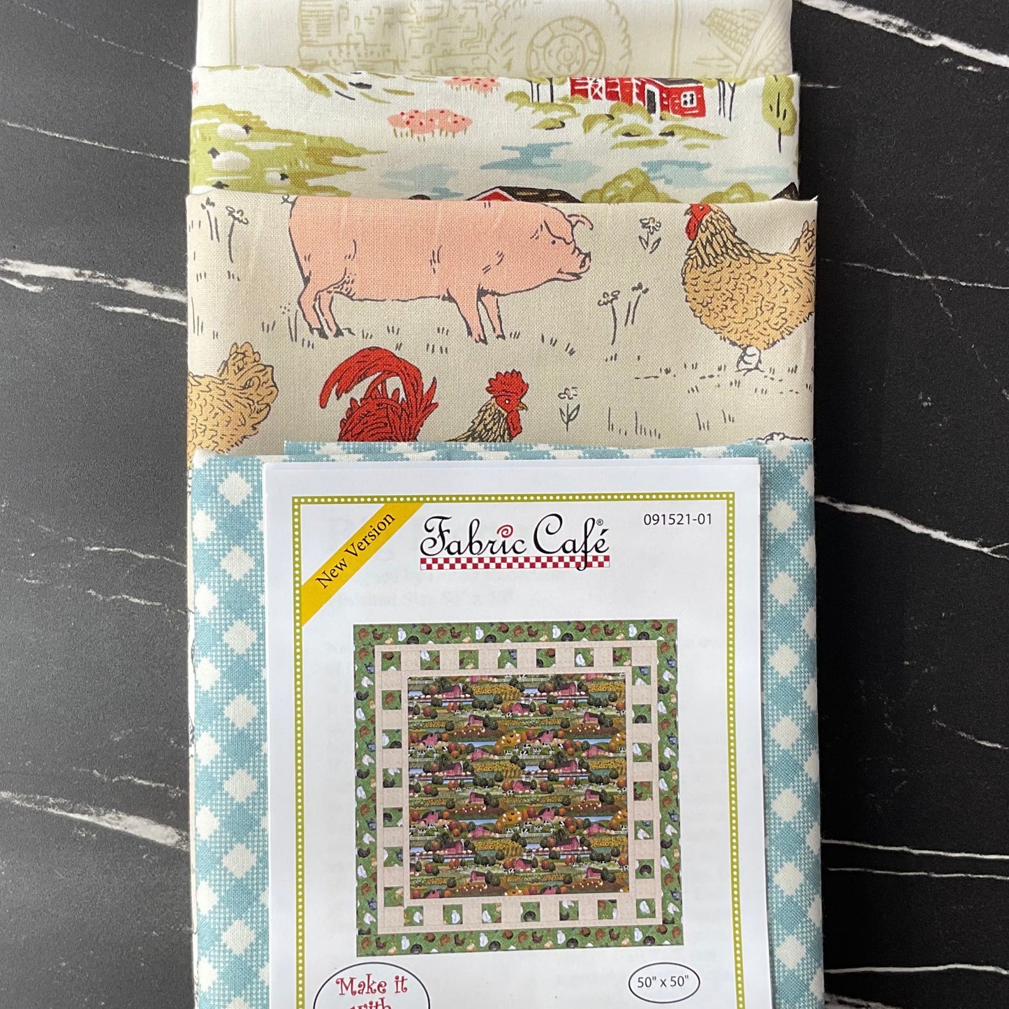 Farmstead by Stacy Iest Hsu - Big Picture Quilt Kit - 3 Yard Kit